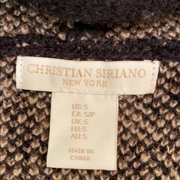 Animal print long vest with pockets and hood - Picture 4 of 6